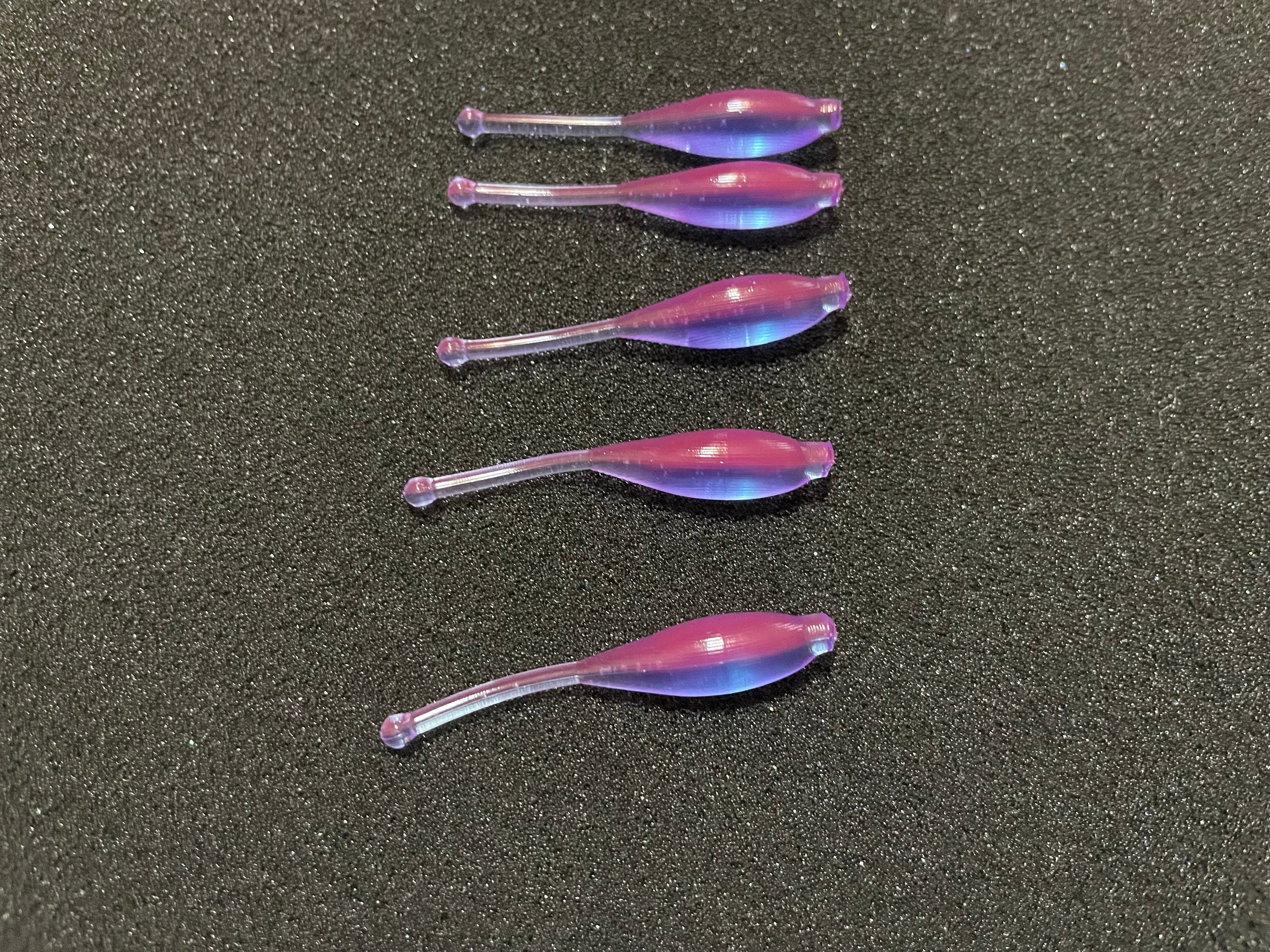 2 Color 2" Minnow - Bag of 16