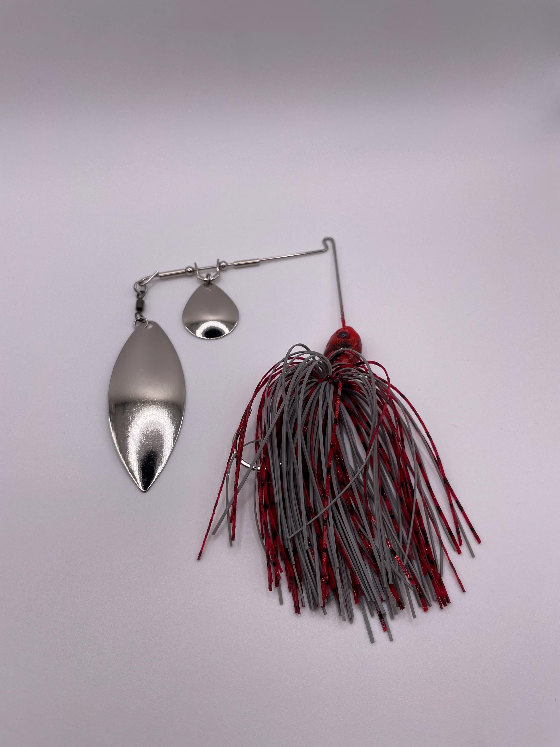 Wire-Tied Spinner Bait, 3/8 oz Bass Fishing Lure