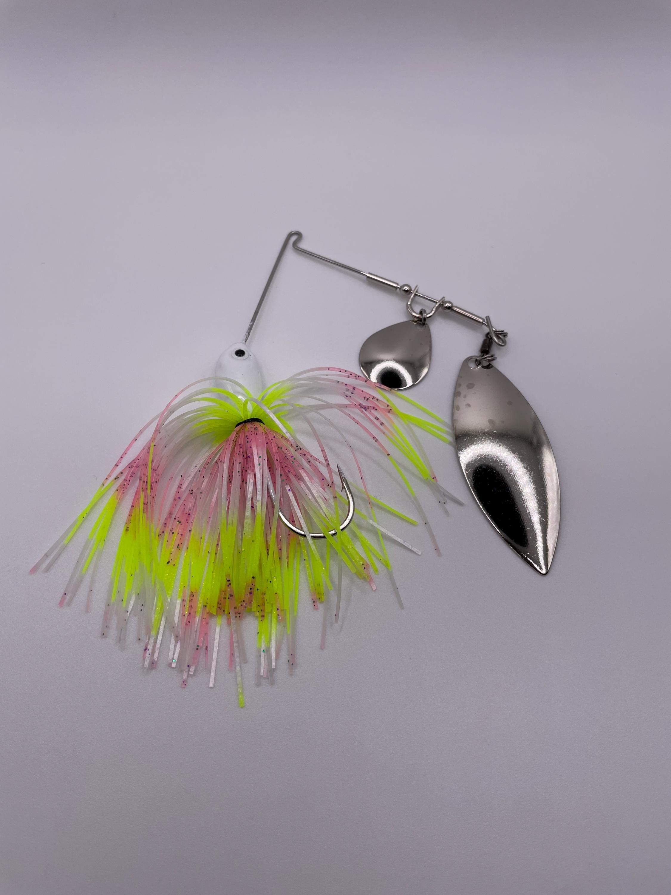 Wire-Tied Spinner Bait, 3/8 oz Bass Fishing Lure