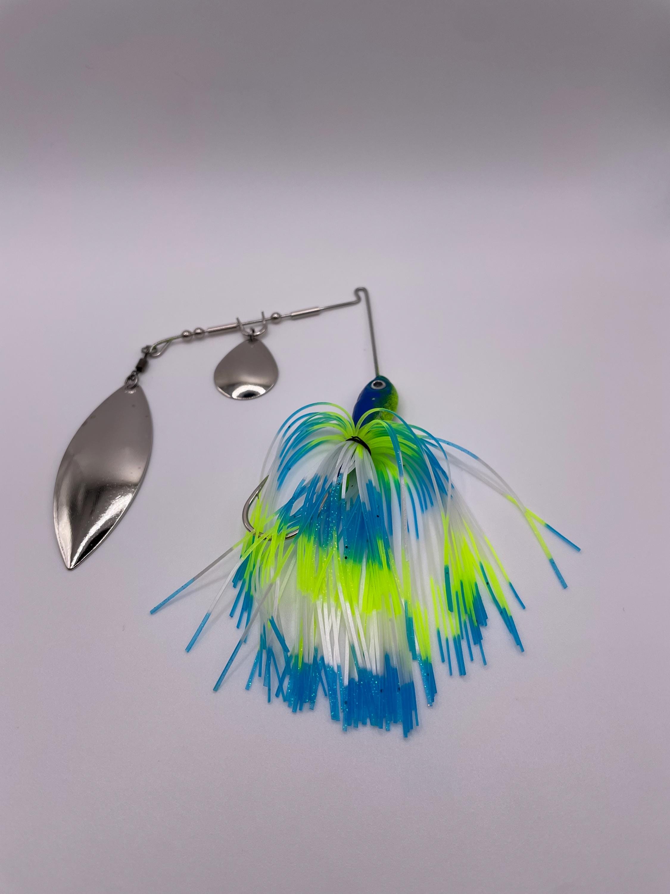 Wire-Tied Spinner Bait, 3/8 oz Bass Fishing Lure