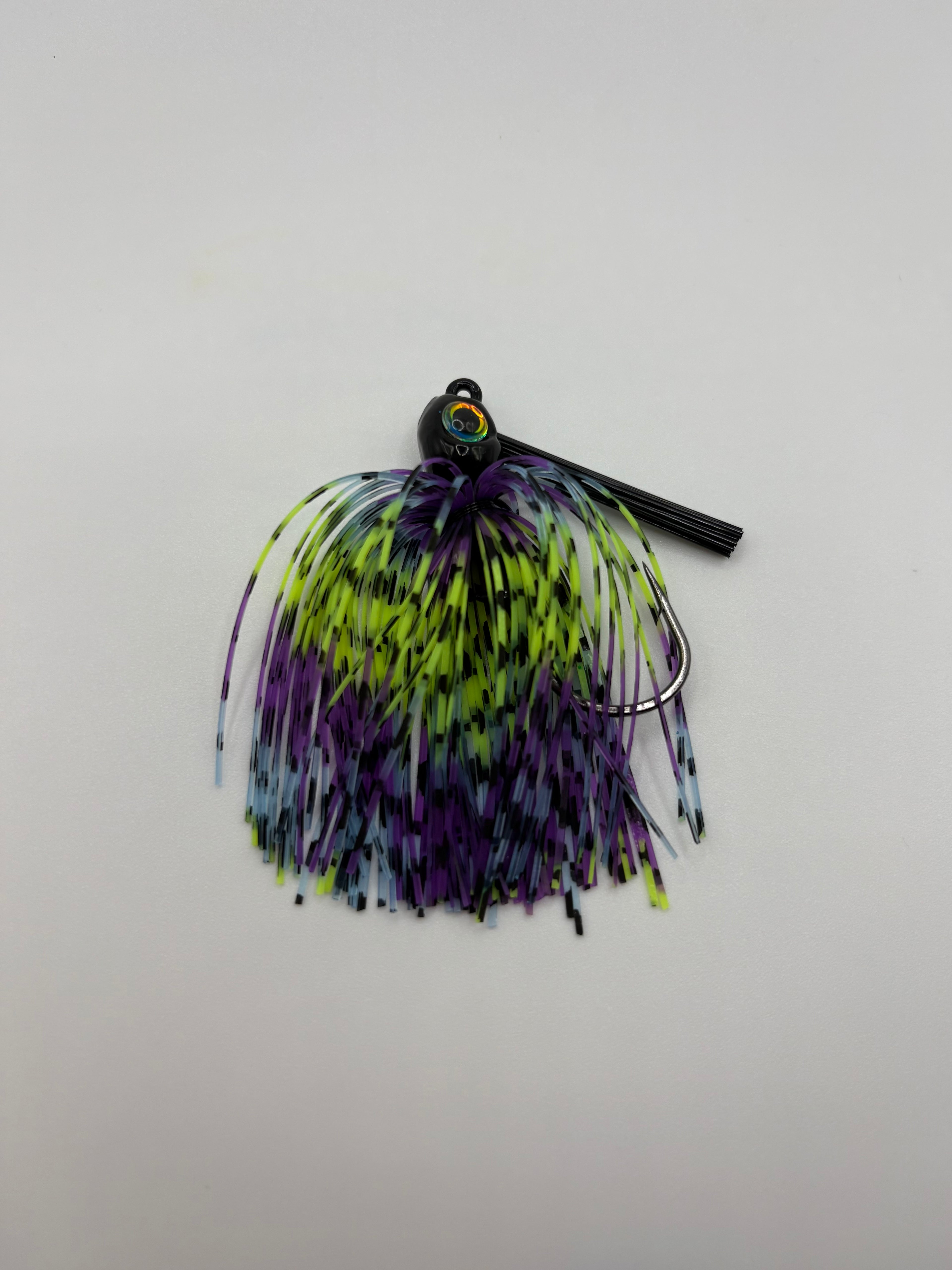 1 Hand Tied Wire Tied Hybrid Bass Jig