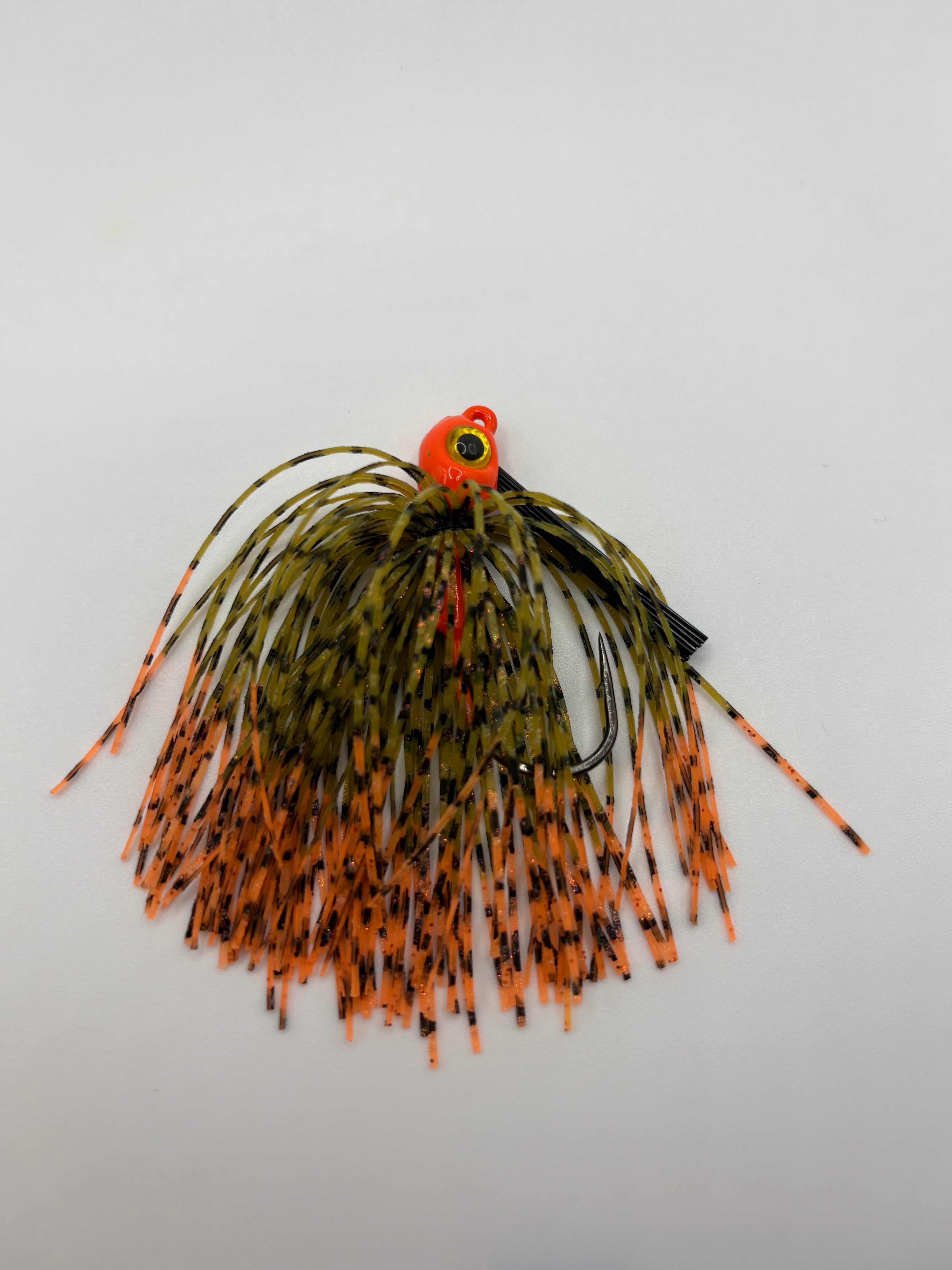 1 Hand Tied Wire Tied Hybrid Bass Jig