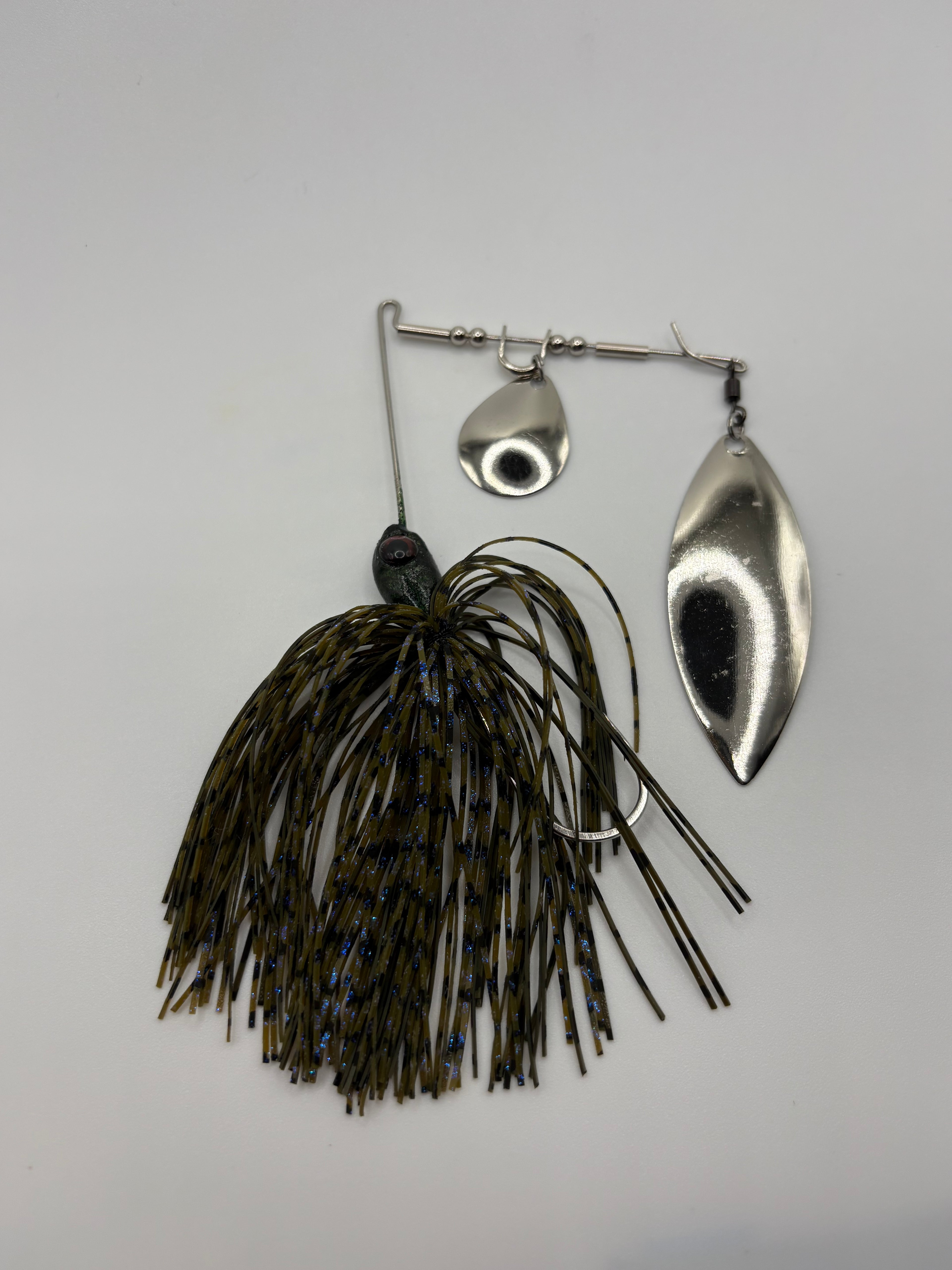 Wire-Tied Spinner Bait, 3/8 oz Bass Fishing Lure