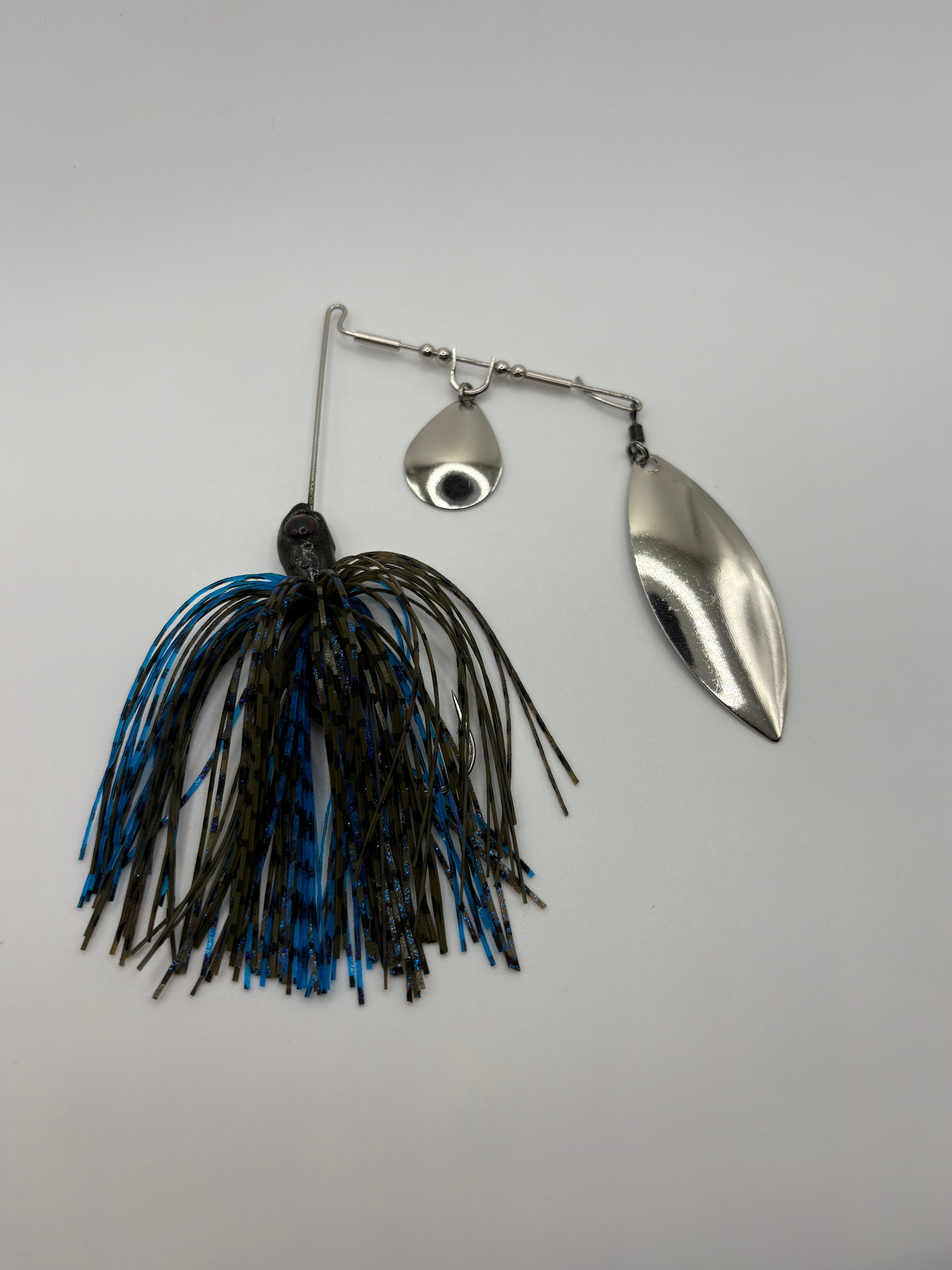 Wire-Tied Spinner Bait, 3/8 oz Bass Fishing Lure