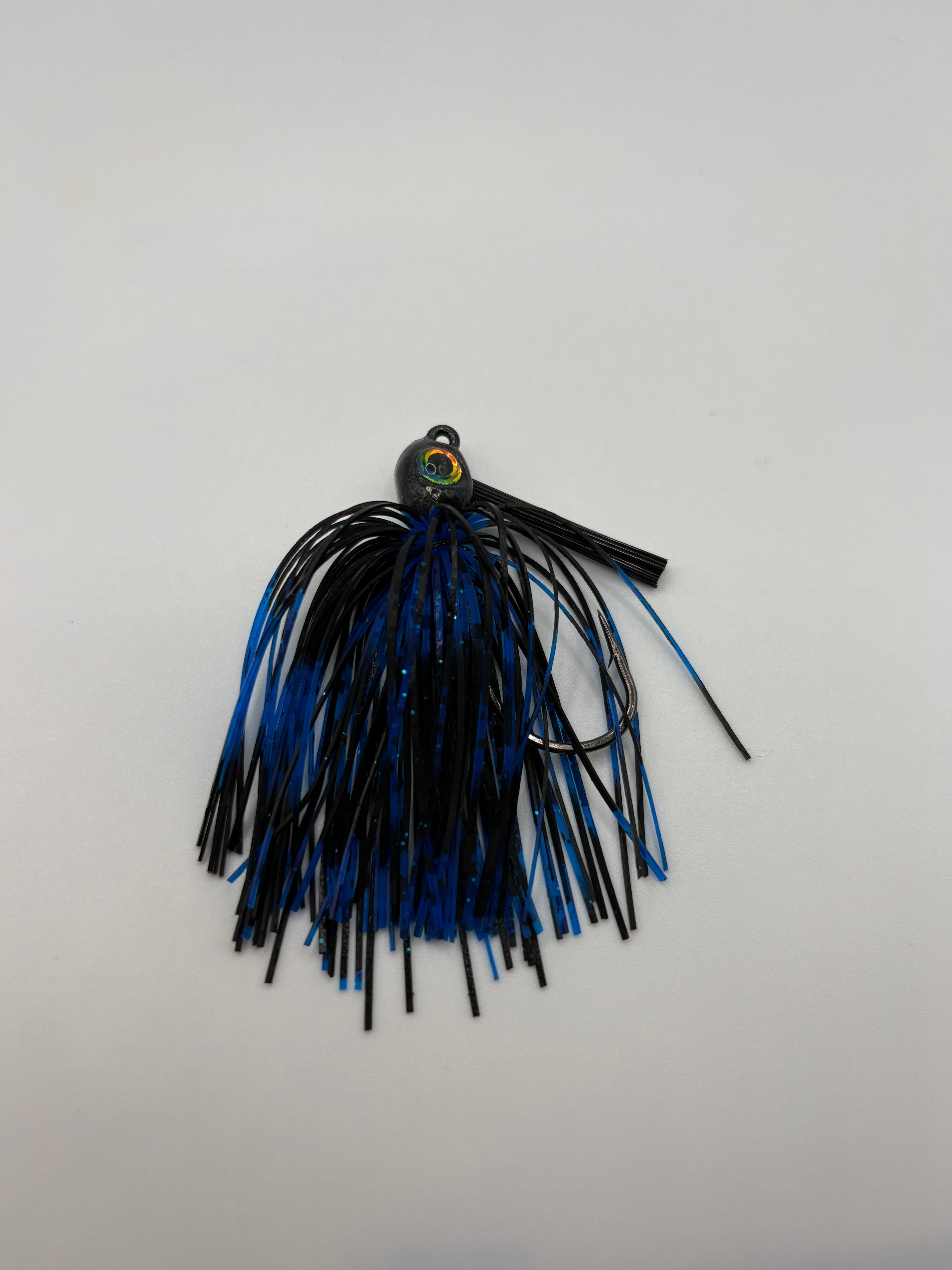 1 Hand Tied Wire Tied Hybrid Bass Jig