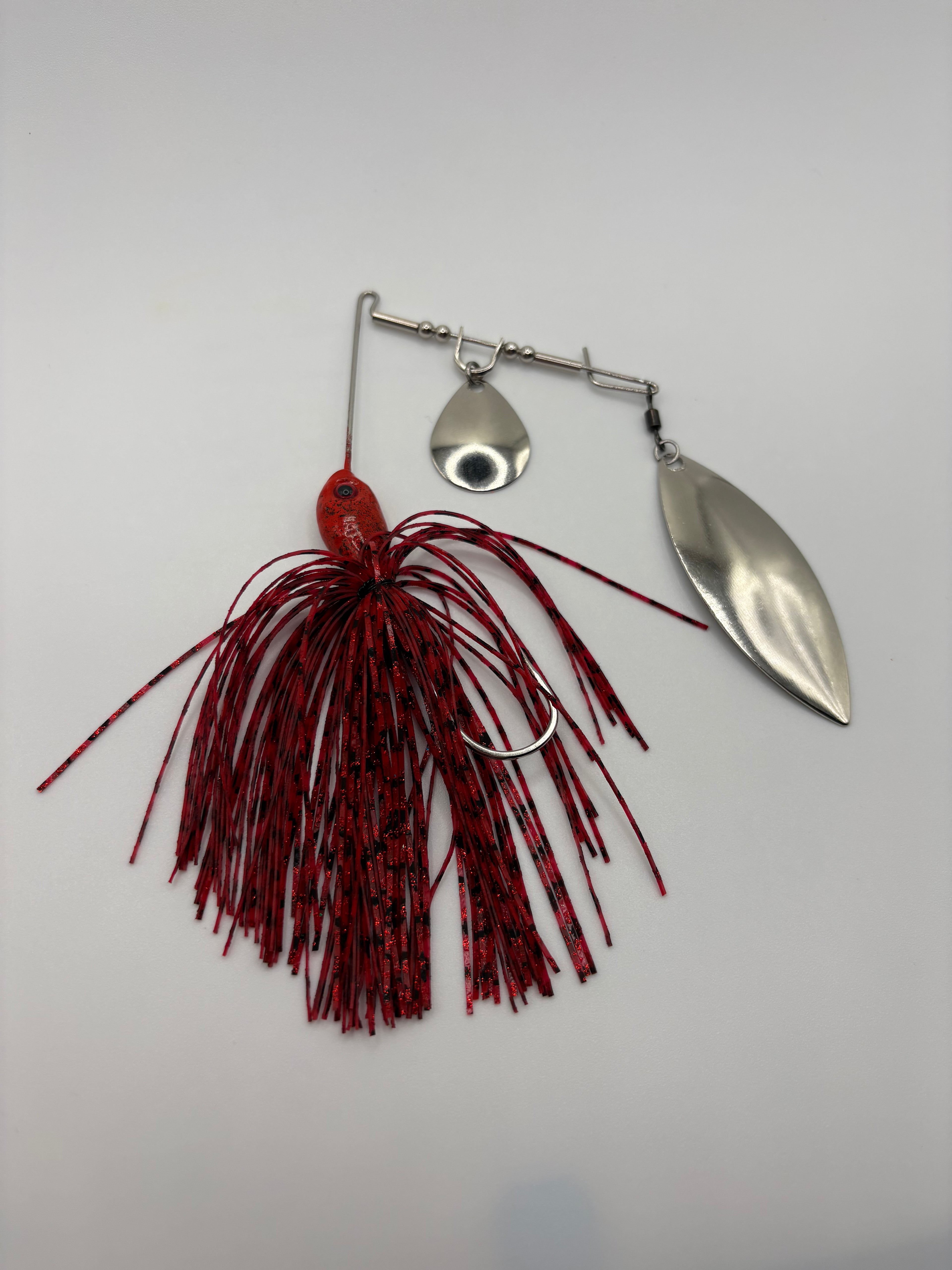 Wire-Tied Spinner Bait, 3/8 oz Bass Fishing Lure