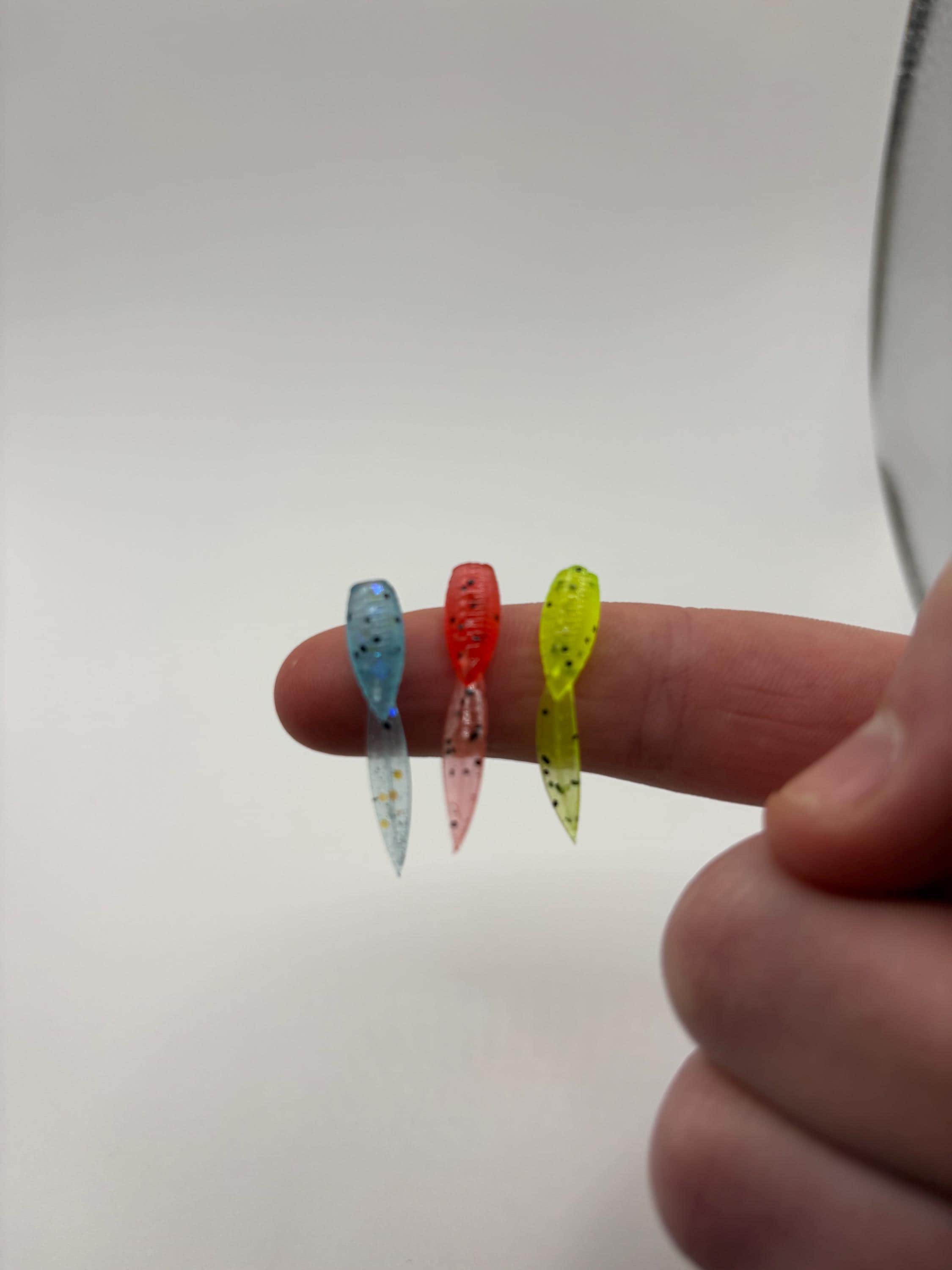 Ice fishing soft plastics kit