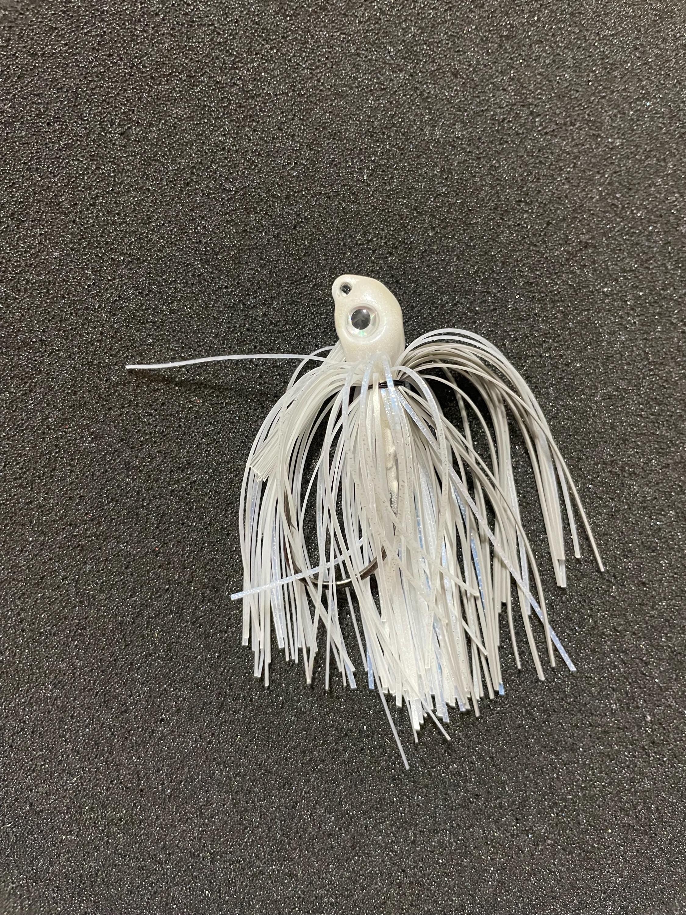 1 Hand Tied Wire Tied Hybrid Bass Jig