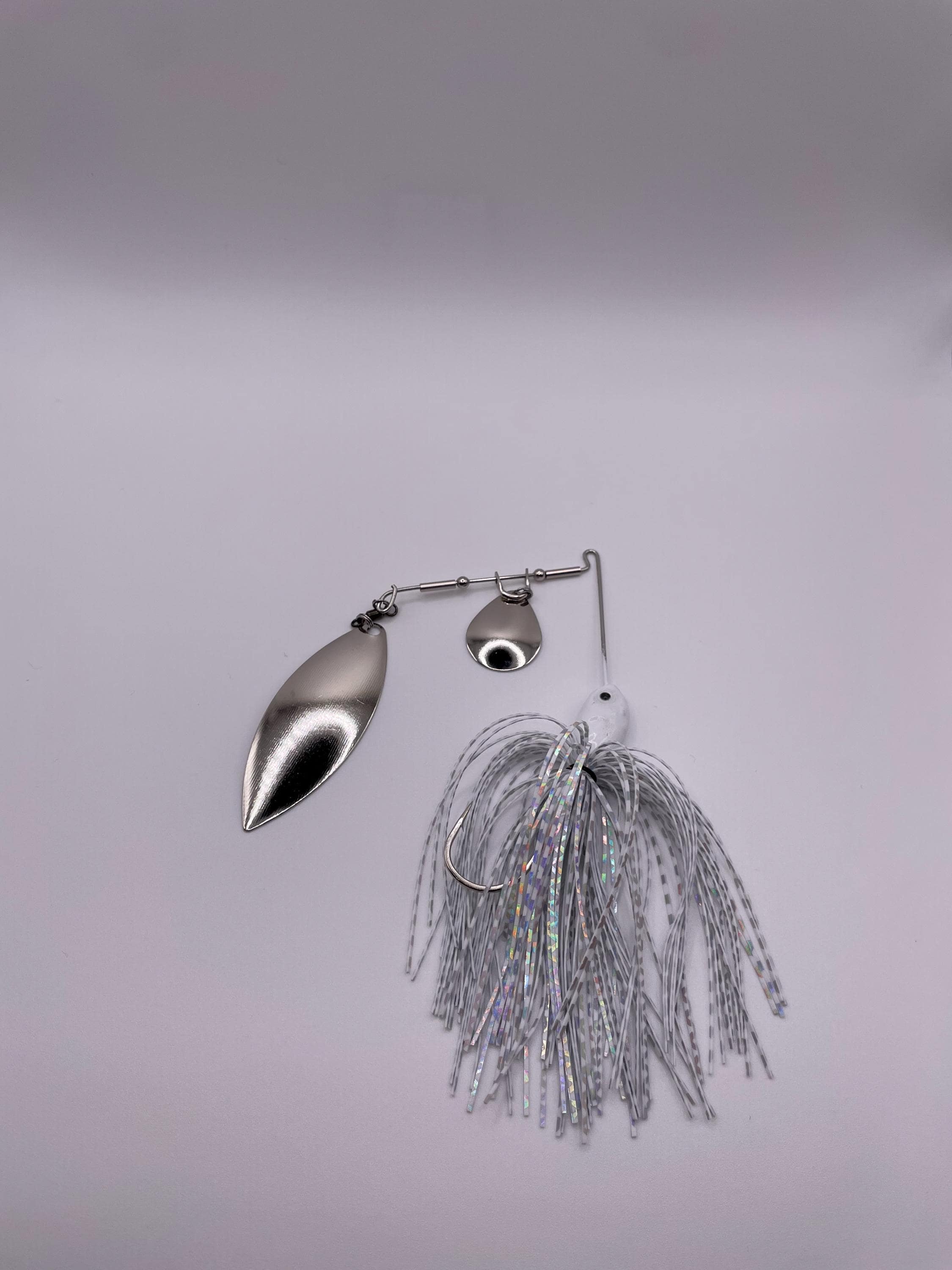 Wire-Tied Spinner Bait, 3/8 oz Bass Fishing Lure
